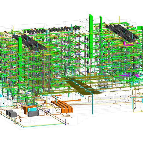 MEP BIM Coordination for Multi-family Apartment - Texas