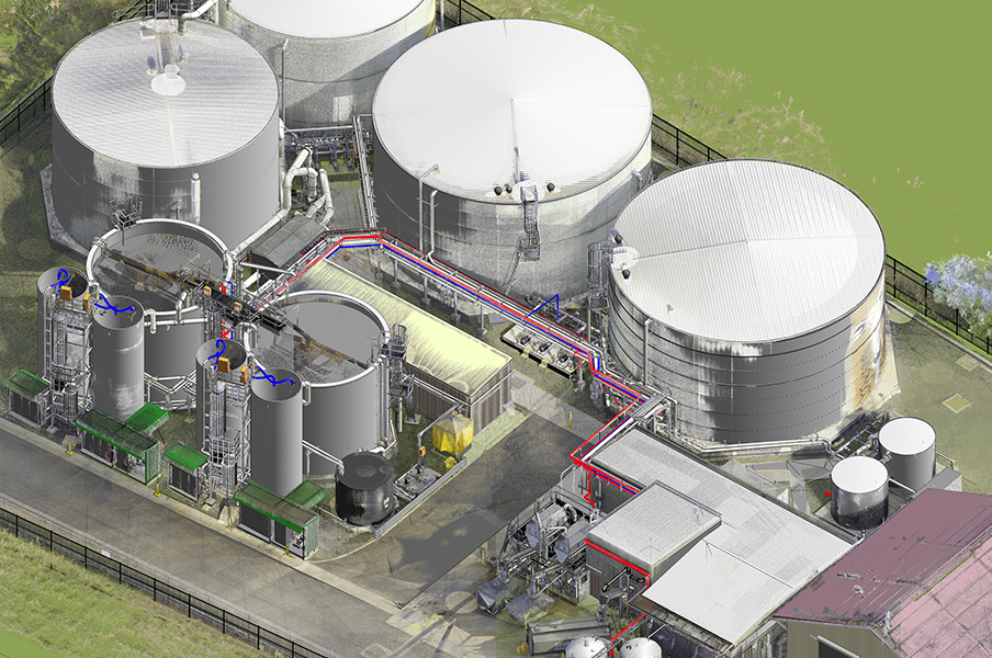 Scan to BIM for Industrial Plant - Texas